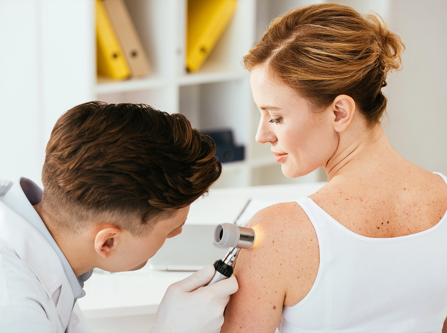Consultation de dermatologie